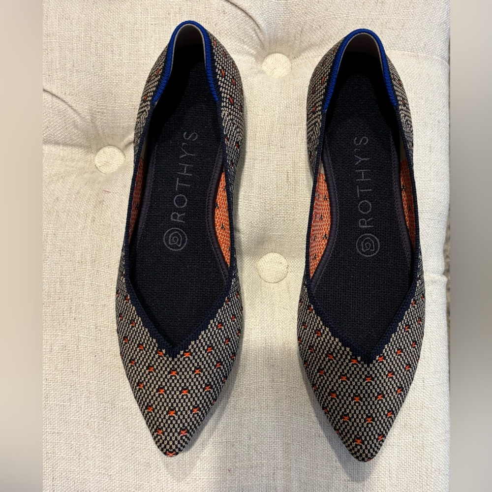 Never worn Rothy’s shoes